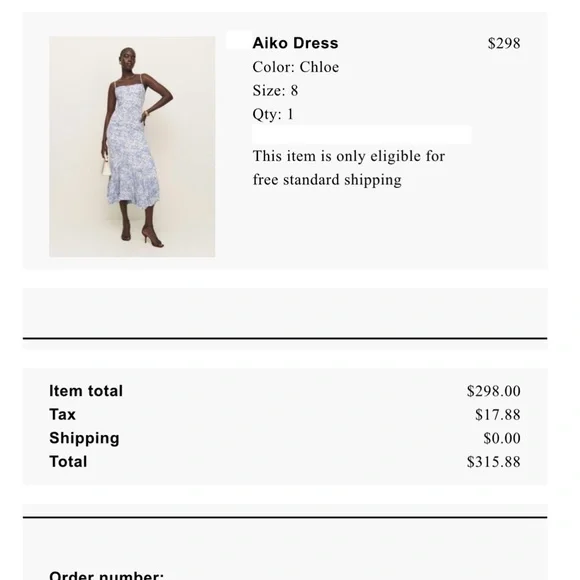 Reformation Aiko Chloe dress - Picture 3 of 10